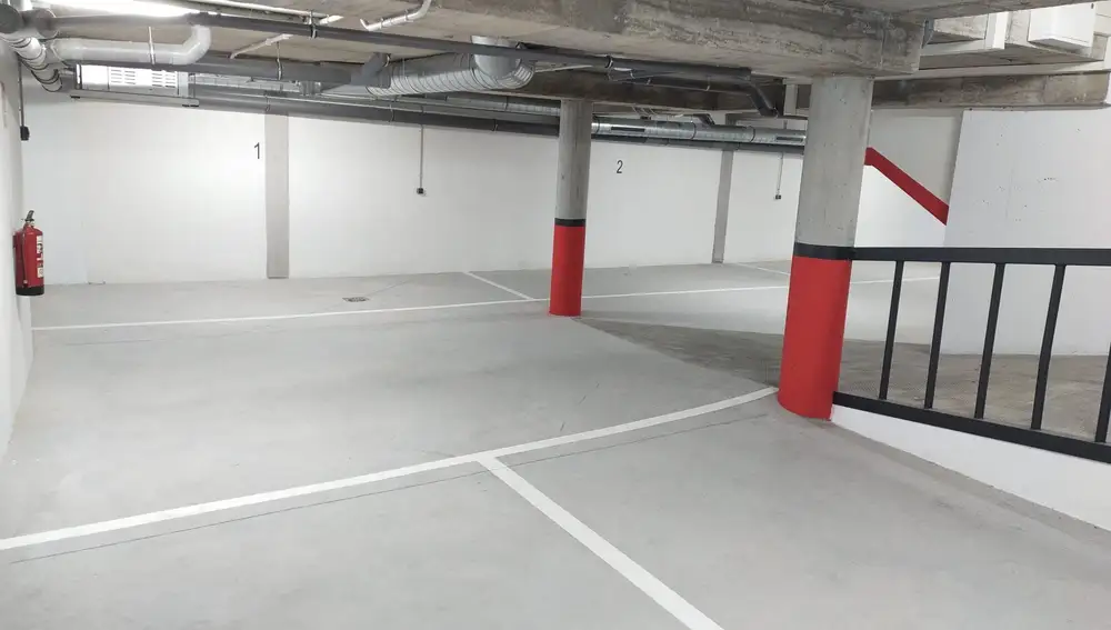 Image de l'intérieur du garage situé rue San José de Calasanz, 23 à Valladolid