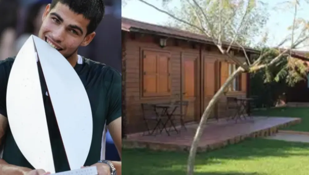 La maison en bois de Carlos Alcaraz