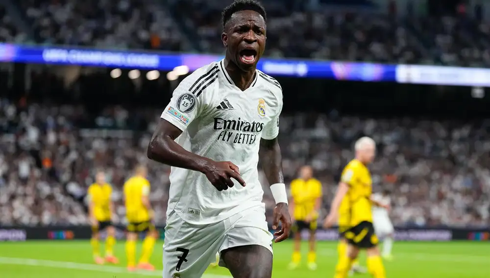 MADRID.-Un triplé de Vinícius incite le Real Madrid avant le Clásico et couronne un nouveau retour en Ligue des Champions