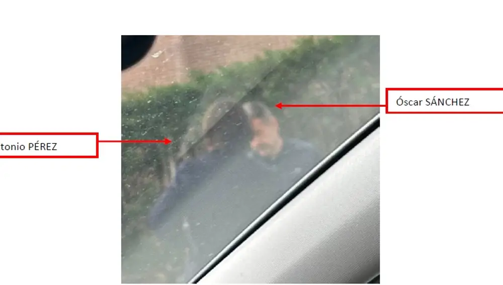 L'une des surveillance de Óscar Sánchez, l'ancien chef de l'UDEF
