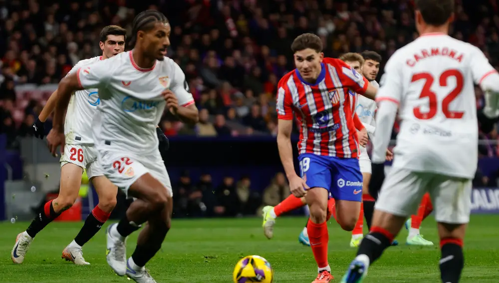 Séville - Atlético de Madrid, Live Today: Précédent et Alignements, Laliga EA Sports 2025