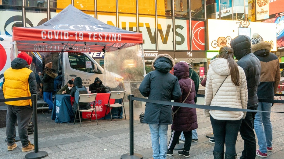 Test covide à New York