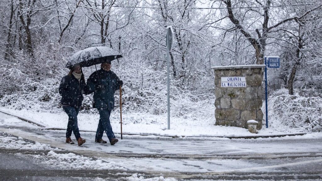 La tempête apportera de la neige sur de vastes régions d'Espagne, dont plusieurs capitales.