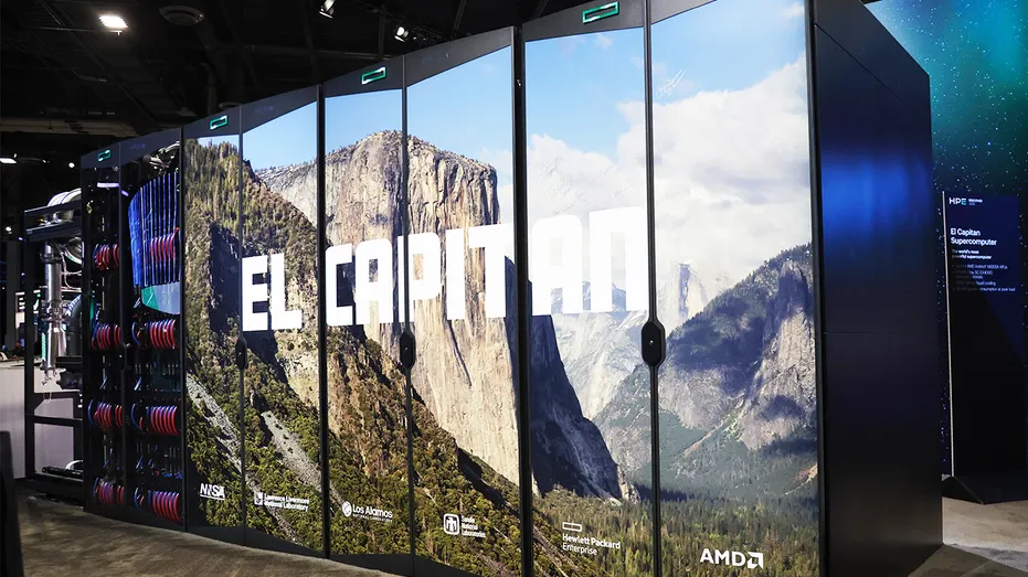 Le supercalculateur Hewlett Packard Enterprise El Capitan