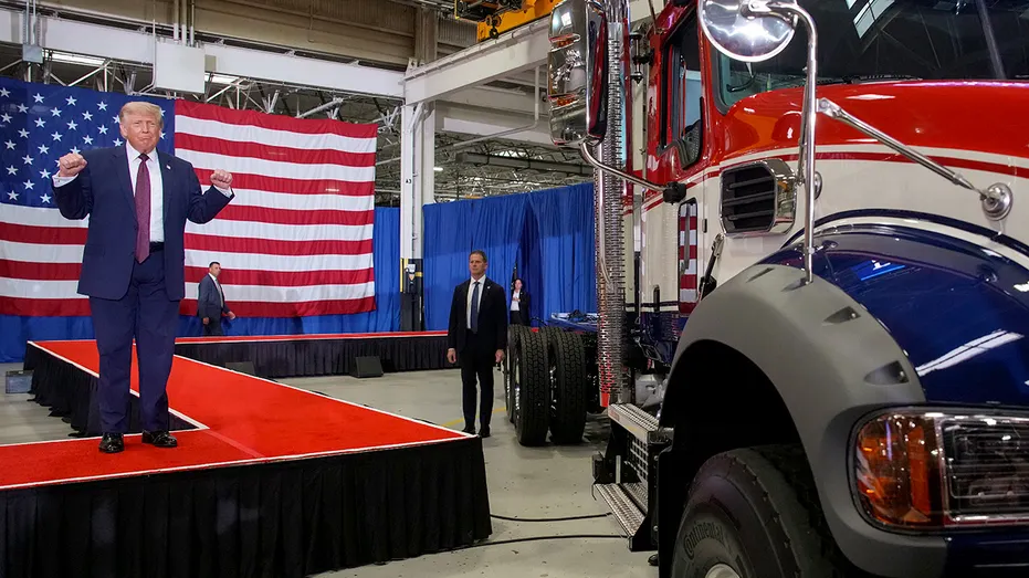 Donald Trump chez Mack Trucks