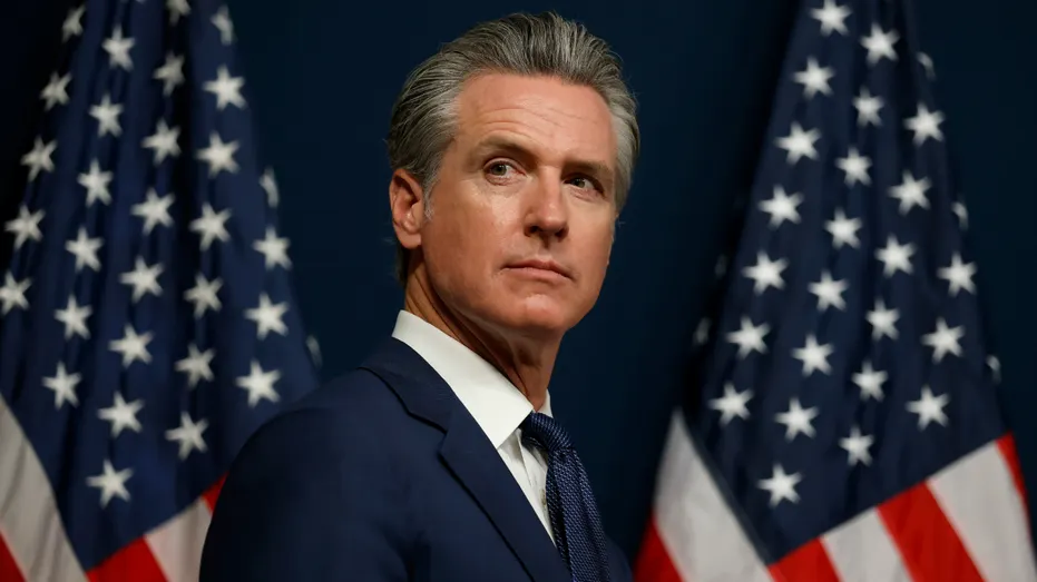 Le gouverneur de Californie Gavin Newsom à Sacramento, en Californie.