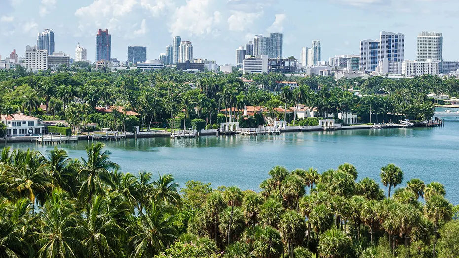 Une vue de Miami.