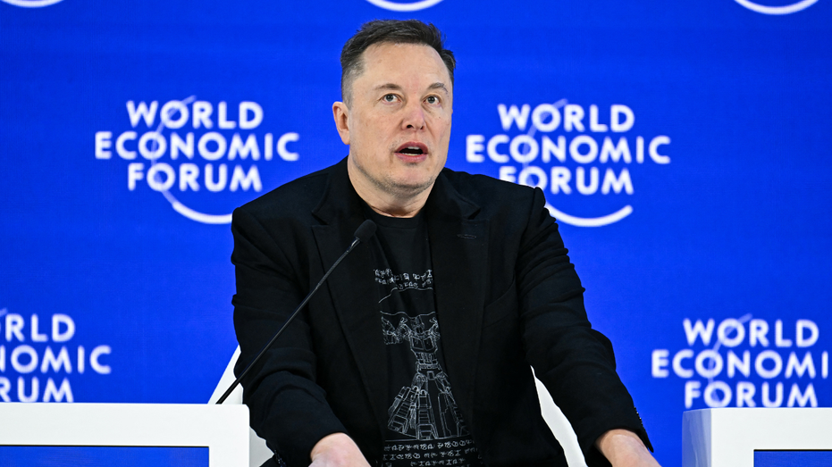 Elon Musk au Forum économique mondial