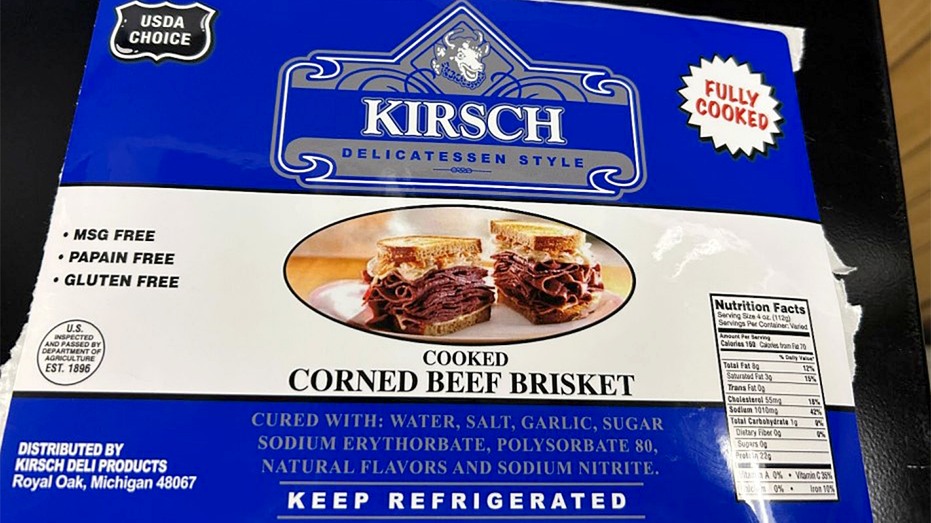 Poitrine de corned-beef rappelée