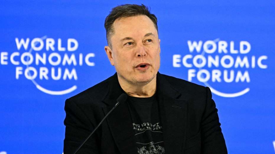 Elon Musk au Forum économique mondial
