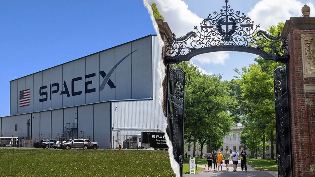 Harvard mise massivement 2,2 milliards de dollars par SpaceX sur la société de fusées d'Elon Musk