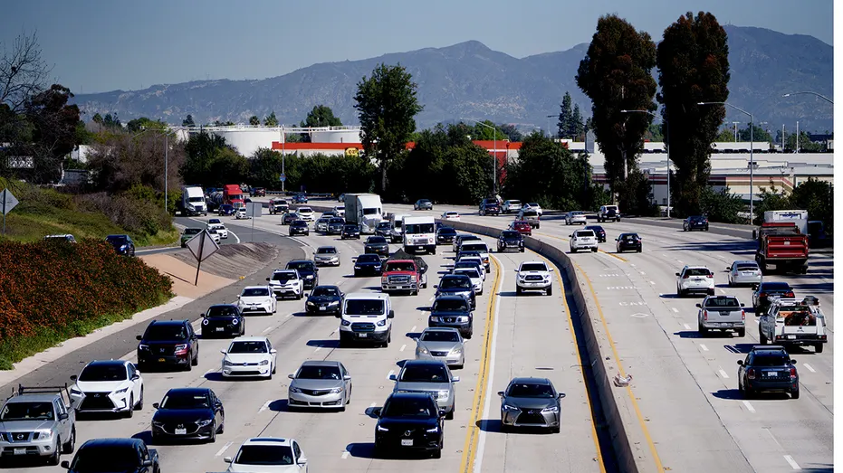 Trafic à Los Angeles