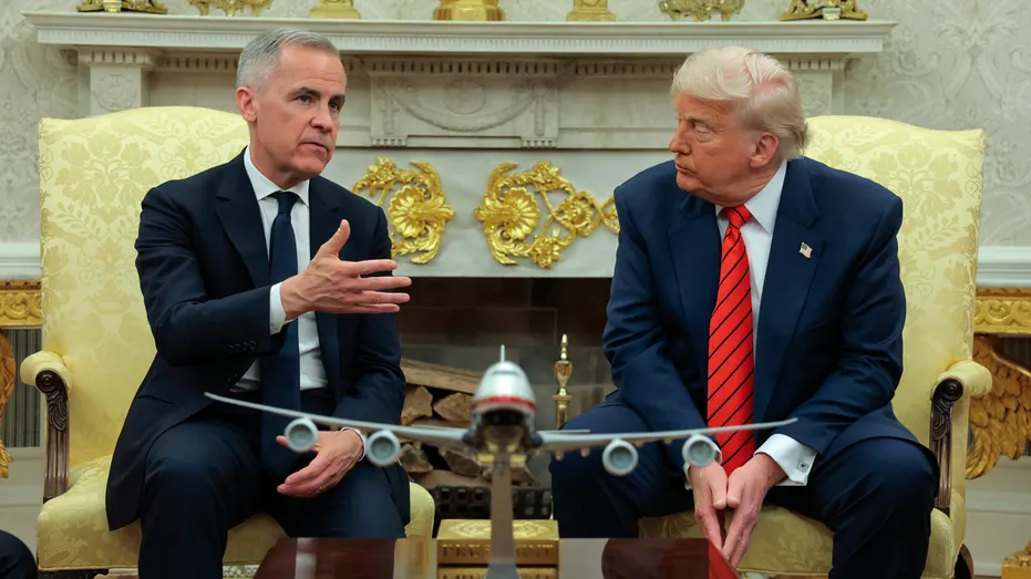 Donald Trump et Mark Carney