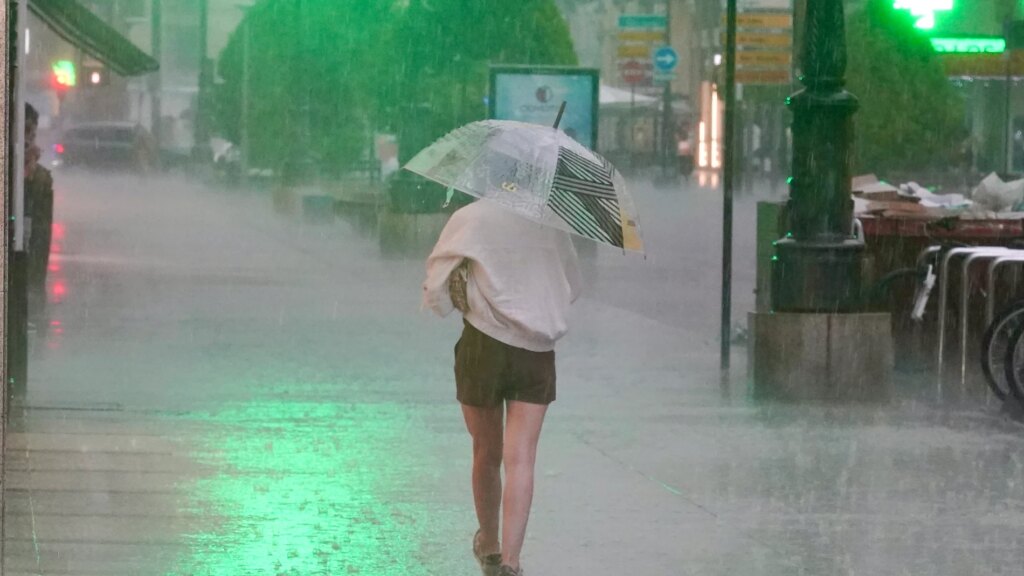 Tempêtes très fortes, pluies intenses et grêle : le changement soudain de temps qui arrive en Espagne