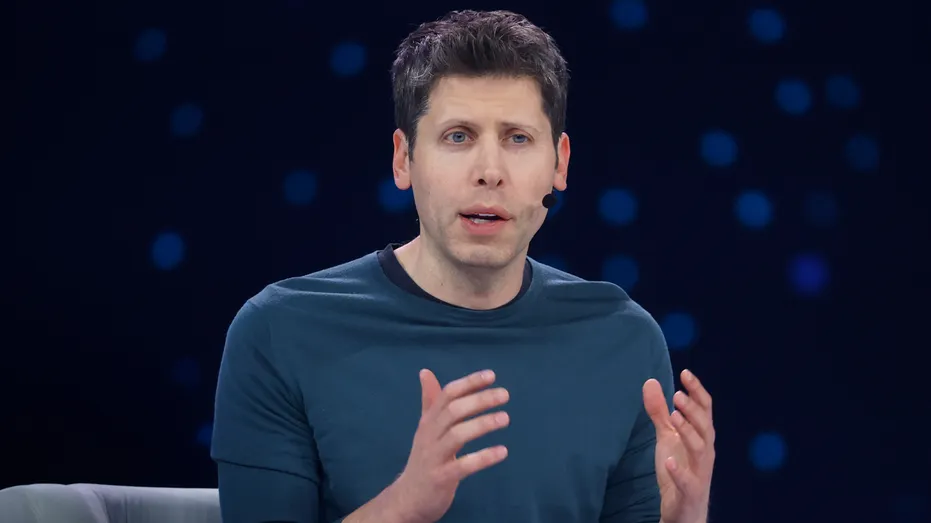 Sam Altman parlant