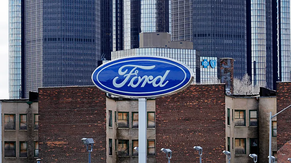 Logo Ford au Michigan.