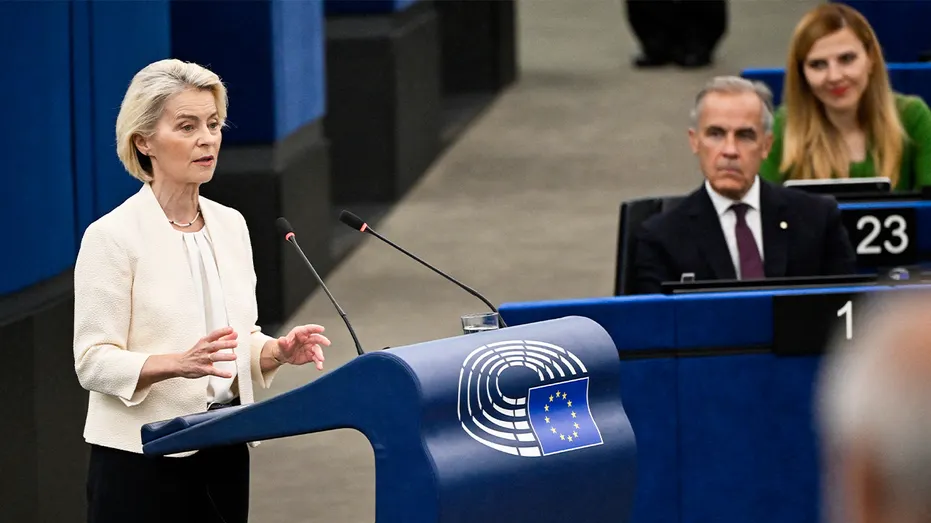 La présidente de la Commission européenne, Ursula von der Leyen