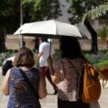 L'AEMET alerte la population sur la hausse thermique généralisée attendue ce dimanche avec des températures allant jusqu'à 38 degrés dans plusieurs capitales