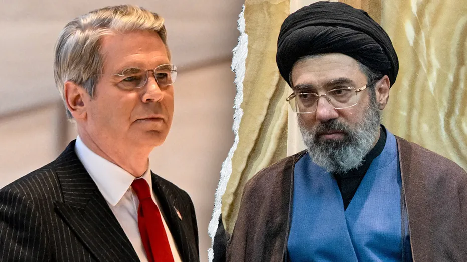 Scott Bessent et Mojtaba Khamenei