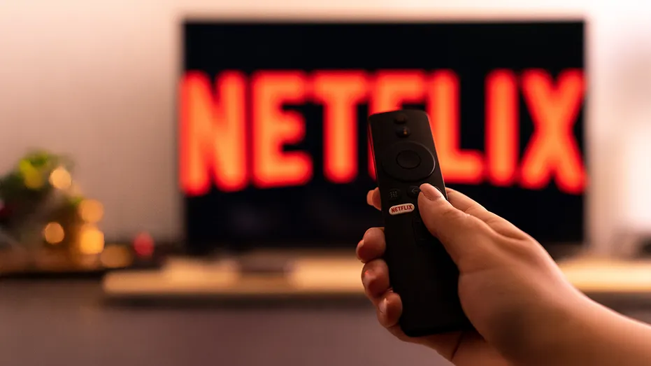 Netflix sur un écran de télévision.