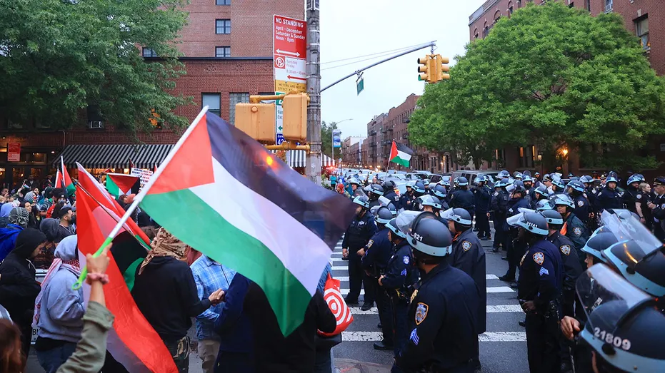 Rassemblement anti-israélien dans le Queens, New York