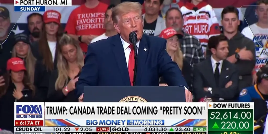 L’accord commercial avec le Canada est « très proche » alors que le président Trump ajuste les tarifs douaniers